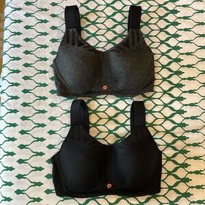 Lot of 2 - LIVI Max Support Wicking Underwire Sports Bras